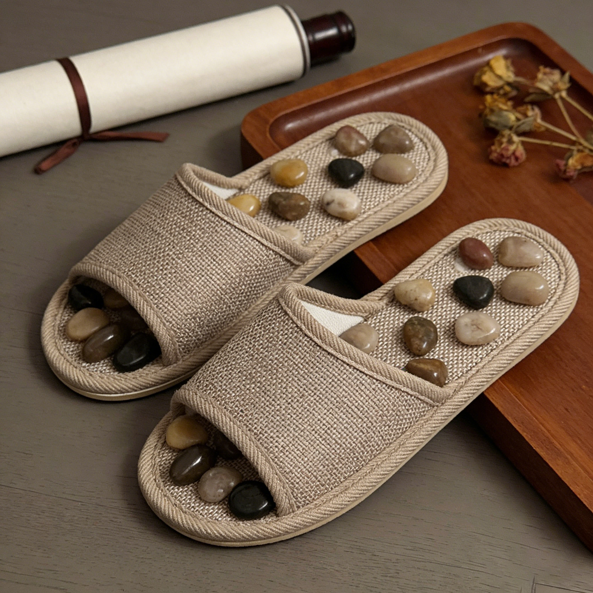 Reflexology Acupressure Massage Slippers
